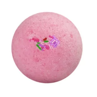 Soap&Friends Musująca kula do kąpieli Malina z Cytryną 110g - Kosmetyki do kąpieli - miniaturka - grafika 1