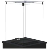 Akcesoria kominkowe - Szyba Do Patio - Góra - miniaturka - grafika 1