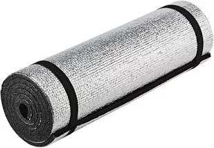 CAMPZ Aluminiowa mata do spania Single-Layer 180x50cm, black/silver  2021 - Karimaty - miniaturka - grafika 1