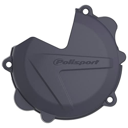 POLISPORT 8460200003 - Osłona sprzęgła wykonana z odpornego na uderzenia poliamidu kompatybilna z motocyklami Husqvarna w kolorze niebieskim