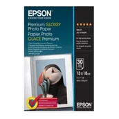 Papier do drukarek - Epson Premium Glossy Photo Papier (C13S042154) 255g/m2, 13 x 18cm, 30 ark. (C13S - miniaturka - grafika 1