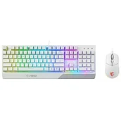 Klawiatury - MSI VIGOR GK30 COMBO WHITE US | S11-04US319-CLA - miniaturka - grafika 1