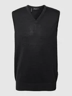 Kamizelki męskie - Bezrękawnik z wełny merino - miniaturka - grafika 1
