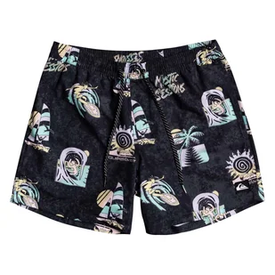 Męskie Szorty QUIKSILVER ISLANDPVL15 M JAMV EQYJV03697-KVJ6 – Czarny - Spodenki męskie - miniaturka - grafika 1