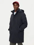 Kurtki męskie - Tommy Hilfiger Parka MW0MW37369 Granatowy Regular Fit - miniaturka - grafika 1