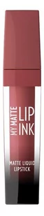 Golden Rose Liquid Matte Lipstick Matowa Pomadka w Płynie 10 R-MLL-10 - Szminki - miniaturka - grafika 1