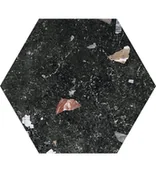 Płytki ceramiczne - CODICER SONAR DARK HEX 22X25 PŁYTKI - miniaturka - grafika 1