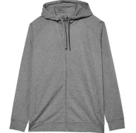 Bluzy męskie - Bluza męska rozpinana szybkoschnąca sportowa 4F M403 treningowa z kapturem - miniaturka - grafika 1