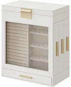 Pudełka i szkatułki - LUX KUFEREK SZKATUŁKA NA BIŻUTERIĘ ORGANIZER XL SN - miniaturka - grafika 1