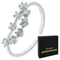 Bransoletki - Srebrny pierścionek znak zodiaku KOZIOROŻEC - miniaturka - grafika 1