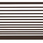 Ogrodzenia - Polbram Brama przesuwna Bali II 4x1,5 m lewa brązowa - miniaturka - grafika 1