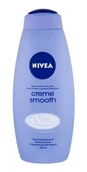 Kosmetyki do kąpieli - Nivea Creme Smooth krem pod prysznic 750 ml dla kobiet - miniaturka - grafika 1