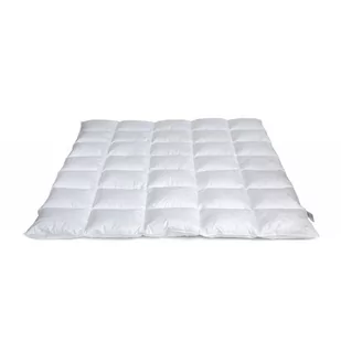 Kołdra puchowa całoroczna PIÓREX White Flower 100% puch Rozmiar - 155x200, Kolor poduszek i kołder - biały - Kołdry - miniaturka - grafika 1