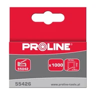 Akcesoria do elektronarzędzi - PROLINE 55428 Zszywki hartowane typ R/50 8 mm - miniaturka - grafika 1