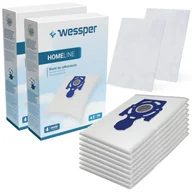 Worki do odkurzaczy - Zestaw Worki Do Odkurzacza Wessper Homeline Zelmer Elf, Elf 2, Elf3, Odyssey, Meteor 2, 8 Szt. + Filtr, 2 Szt. - miniaturka - grafika 1