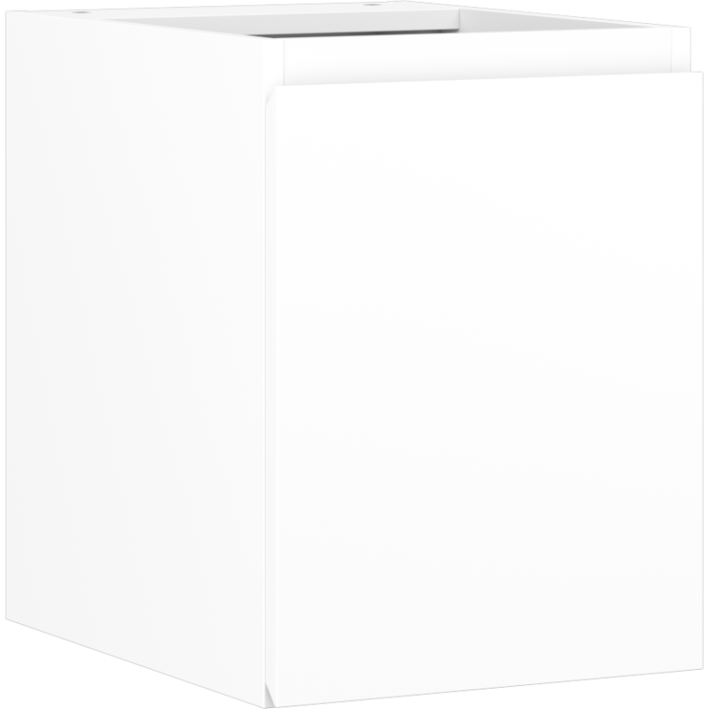 Mexen Orio szafka łazienkowa podumywalkowa 35 cm, 1 drzwi, biała mat - 91A11-03547-1-BF01