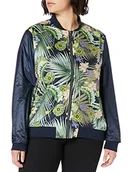 Kurtki damskie - Jack Wolfskin Paradise Blouson W kurtka damska Midnight Blue All Over l 1304494 - miniaturka - grafika 1