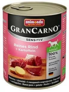 Animonda Gran Carno Sensitiv Wołowina + Ziemniaki 800G - Mokra karma dla psów - miniaturka - grafika 2