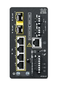 Cisco Catalyst IE3100 Zarządzany L2 Gigabit Ethernet (10/100/1000) Czarny - Pozostałe akcesoria sieciowe - miniaturka - grafika 1