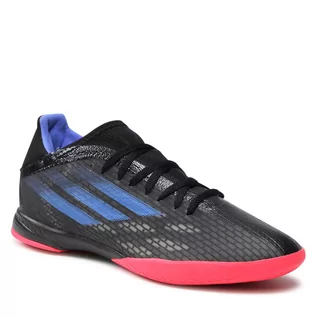 Buty sportowe damskie - Adidas Buty X Speedflow.3 In FY3303 Cblack/Sonink/Syello - grafika 1