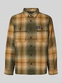 Kurtki męskie - Kurtka koszulowa z kołnierzykiem typu kent - miniaturka - grafika 1