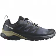 Buty trekkingowe męskie - Buty do biegania dla mężczyzn Salomon X-Adventure Gore-Tex Rozmiar butów (UE): 42 2/3 / Kolor: czarny/brązowy - miniaturka - grafika 1