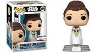 Figurki kolekcjonerskie - Funko POP! Star Wars, figurka kolekcjonerska, Princess Leia, Exclusive, 459 - miniaturka - grafika 1