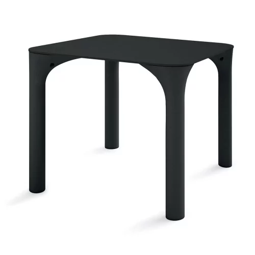 Stół Pure antracytowe nogi, antracytowy blat - Lyxo Design