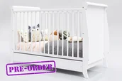 Łóżeczka i kojce - Łóżeczko dziecięce z szufladą Misza Standard 120x60 - miniaturka - grafika 1