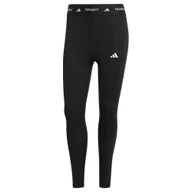 Spodnie sportowe damskie - Legginsy damskie adidas TECHFIT 7/8 Leggings Black L - miniaturka - grafika 1