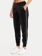 Spodnie sportowe damskie - DKNY Sport Spodnie dresowe DP5P3706 Czarny Regular Fit - miniaturka - grafika 1
