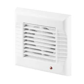 Wentylatory łazienkowe - Wentylator łazienkowy WM100T biały, 0,74 kg, Ø100, opóźnienie wyłączenia AWENTA - miniaturka - grafika 1