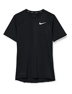 Nike Mężczyźni M NP BRT TOP SS T-shirt, czarny/(biały), M - Koszulki męskie - miniaturka - grafika 1