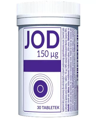 Uniphar Jod 150 µg 30 tabletek