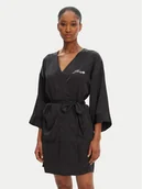 Szlafroki damskie - Juicy Couture Szlafrok JCLRB125513 Czarny - miniaturka - grafika 1