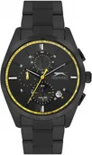 Zegarki męskie - Zegarek męski SLAZENGER SL.09.2215.2.05 czarny fashion na prezent - miniaturka - grafika 1