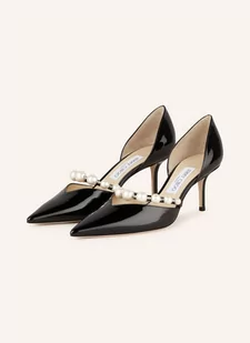 Jimmy Choo Czółenka Aurelie 65 Z Ozdobnymi Perełkami schwarz - Czółenka - miniaturka - grafika 1