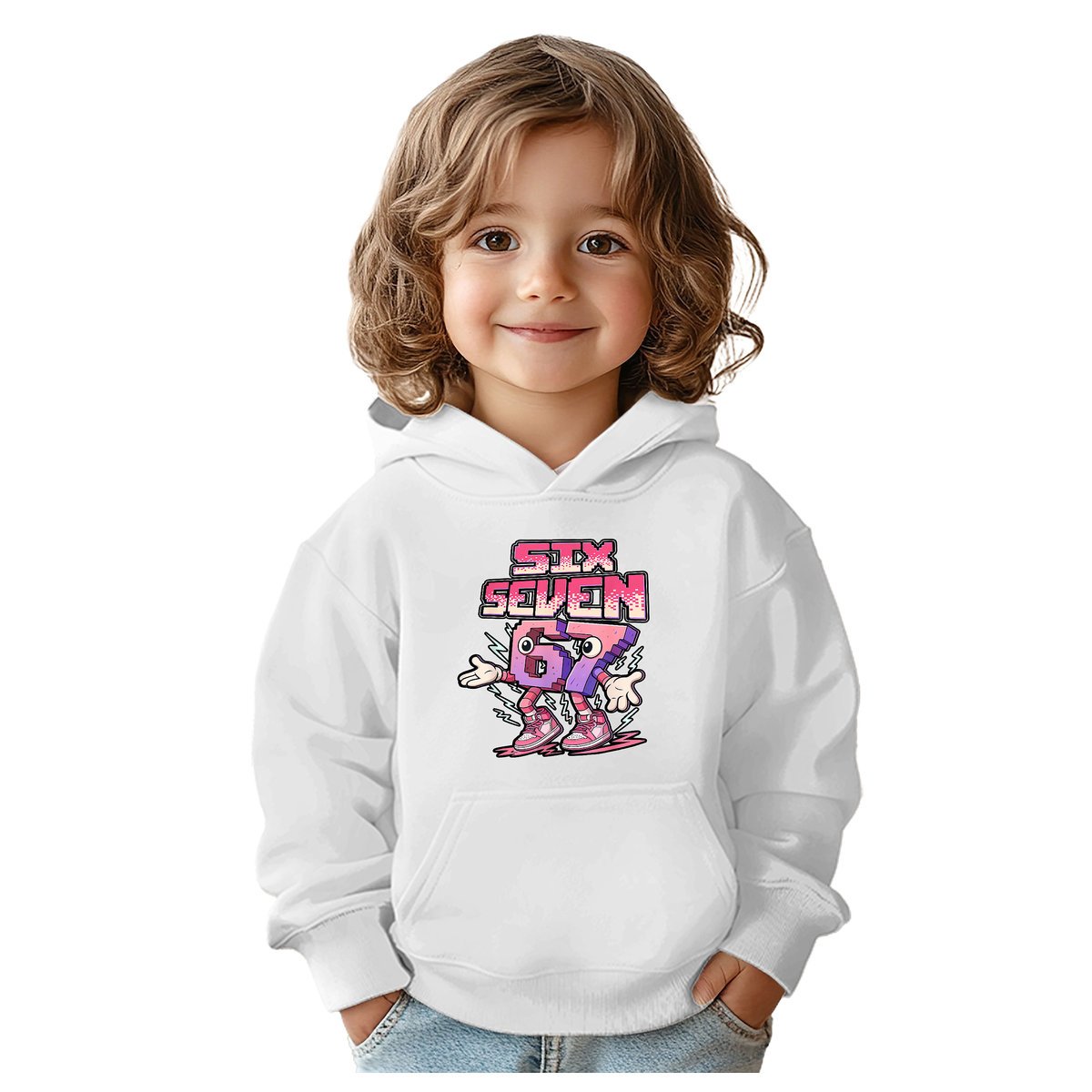 BLUZA DZIECIĘCA 67 SIX SEVEN VIRAL 104 CHŁOPIĘCA DZIEWCZĘCA PREZENT