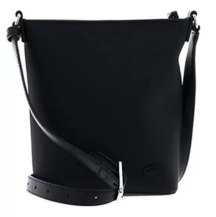 Torebki damskie - Lacoste NF4165DB, Damska torba Crossover Bag, czarna, czarny - grafika 1