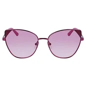 Okulary przeciwsłoneczne - KARL LAGERFELD KL341S, okulary, Pink, 56 damskie, Różowy, 56 - miniaturka - grafika 1