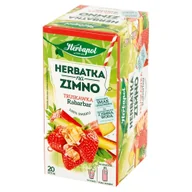 Herbata - Herbapol Herbapol Herbatka na zimno truskawka rabarbar 36 g (20 x 1,8 g) - miniaturka - grafika 1