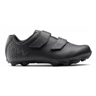 Buty rowerowe - Męskie buty rowerowe Northwave Spike 3 Rozmiar butów (UE): 45,5 / Kolor: czarny/szary - miniaturka - grafika 1