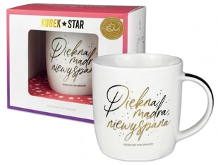 Kubek Star 2 - Piękna i mądra - kubek - Kubki - miniaturka - grafika 1