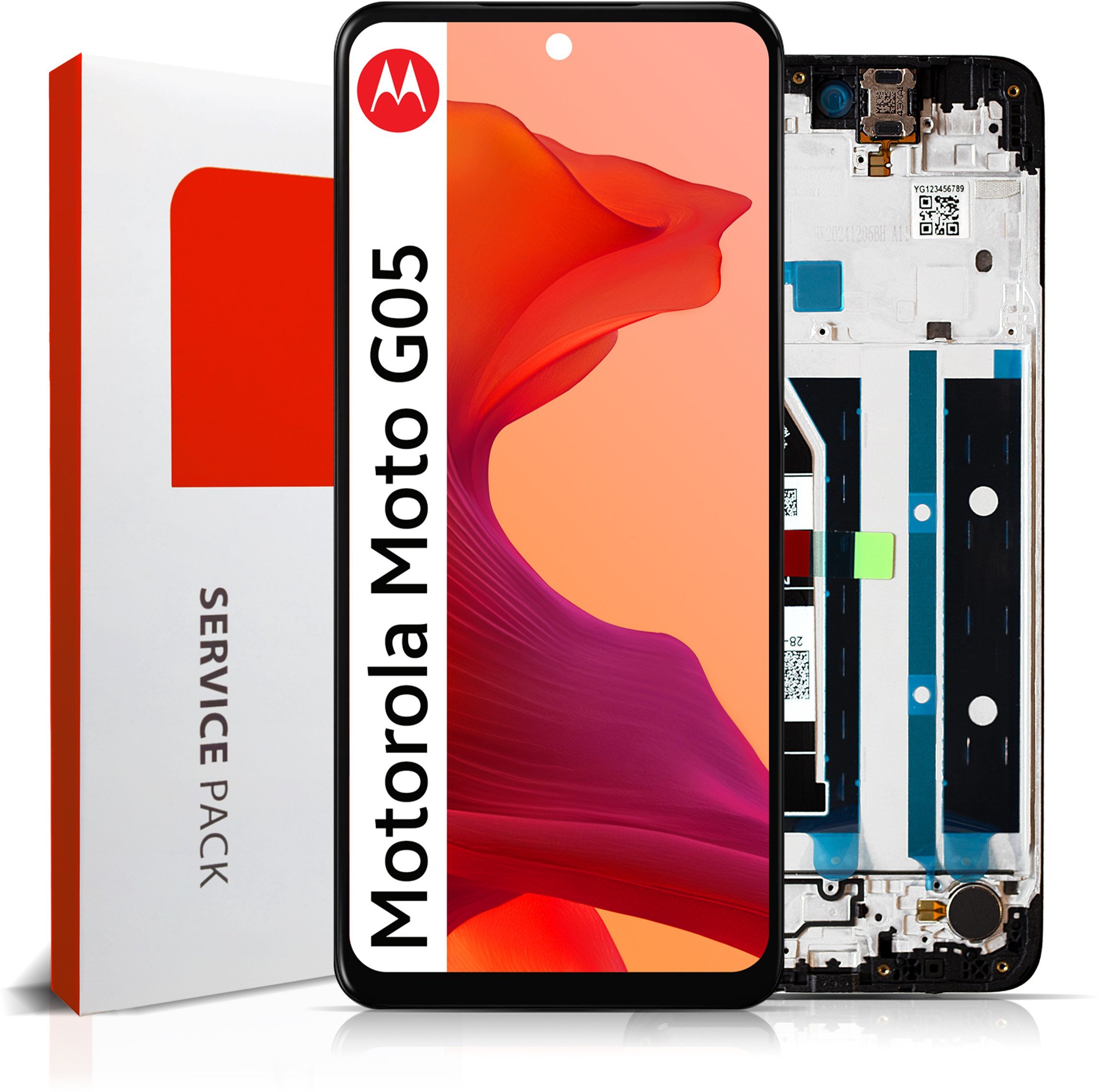 Wyświetlacz do Motorola G05 LCD Ramka Oryginał Zila XT2523-3 XT2523-11 5904858346691