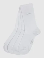 Skarpetki męskie - Skarpety z dodatkiem streczu w zestawie 4 szt. - miniaturka - grafika 1