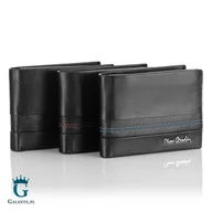 Portfele - Skórzany portfel męski z przeszyciami Pierre Cardin TILAK97 8806 - miniaturka - grafika 1
