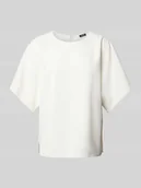 Bluzki damskie - Bluzka z okrągłym dekoltem - miniaturka - grafika 1