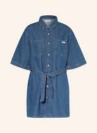 Sukienki - Calvin Klein Jeans Sukienka Jeansowa blau - miniaturka - grafika 1