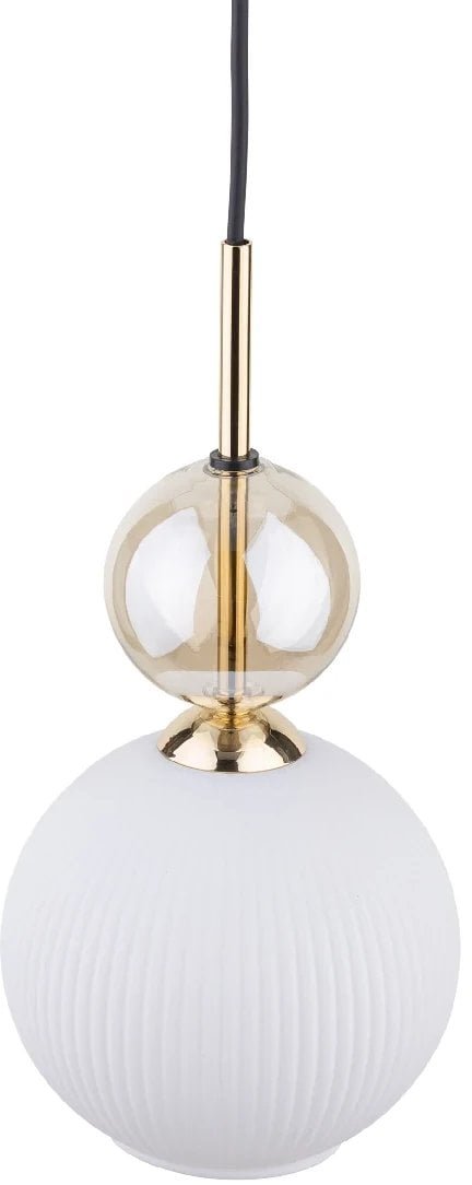 Lampa wisząca nad stołem Sophia Cognac 11590 kule biały złoty