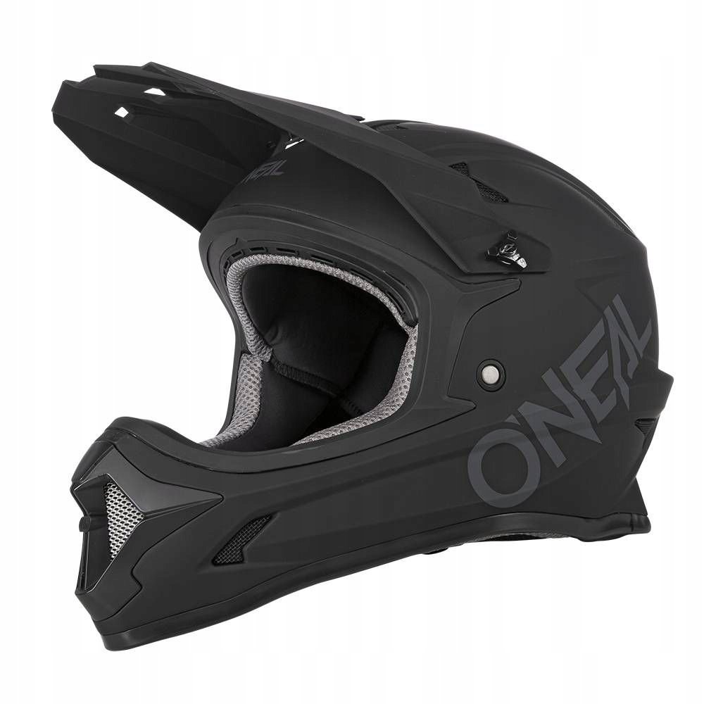 Kask rowerowy Mtb Dh O'neal Sonus Solid black XL obwód głowy 61-62cm